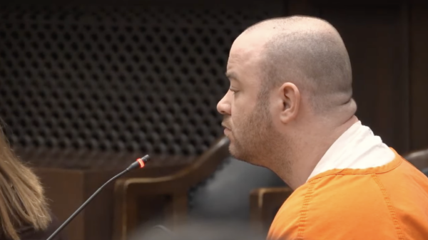 Luke Truesdell appears in court